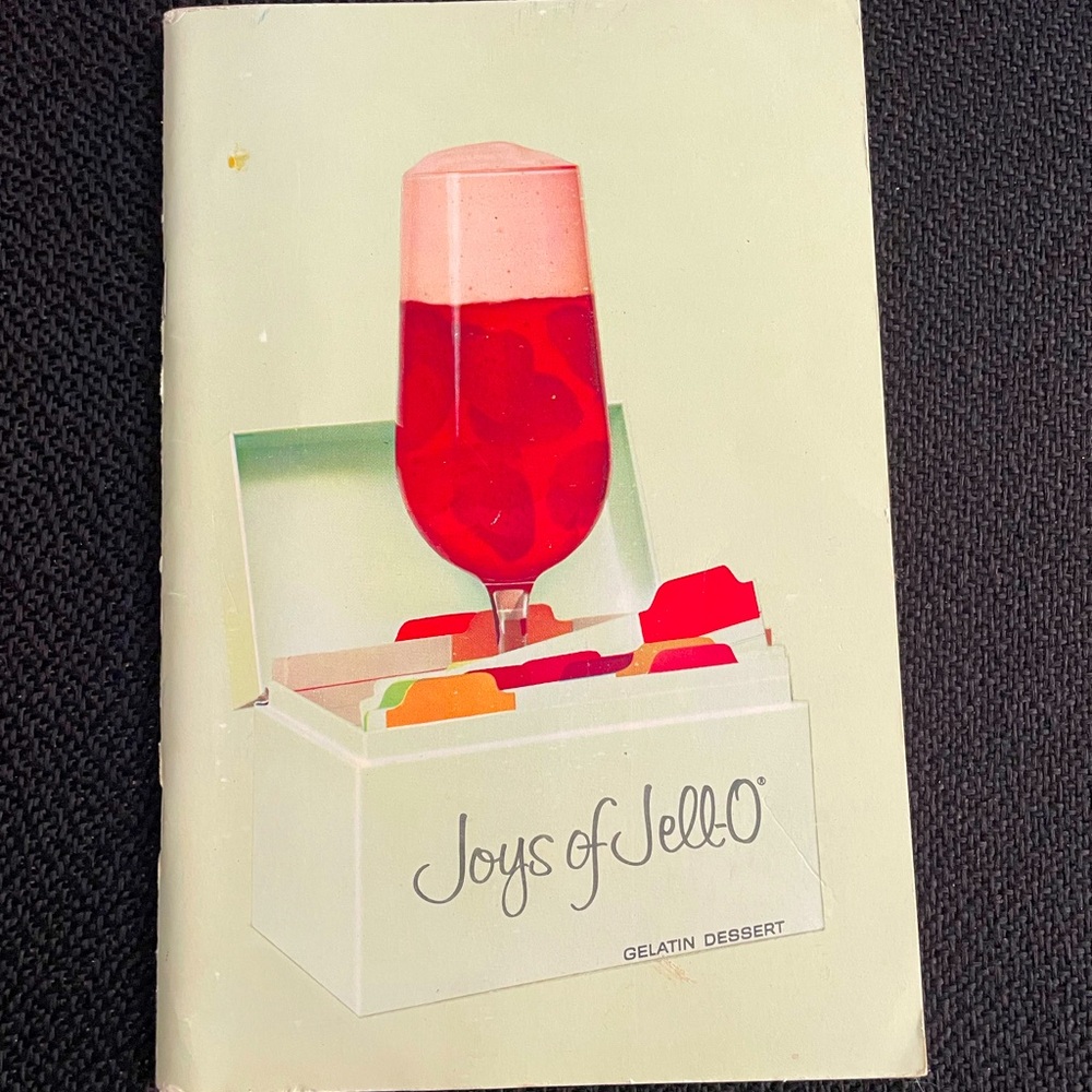 VTG 1960s ‘Joys of Jello’ recipe book